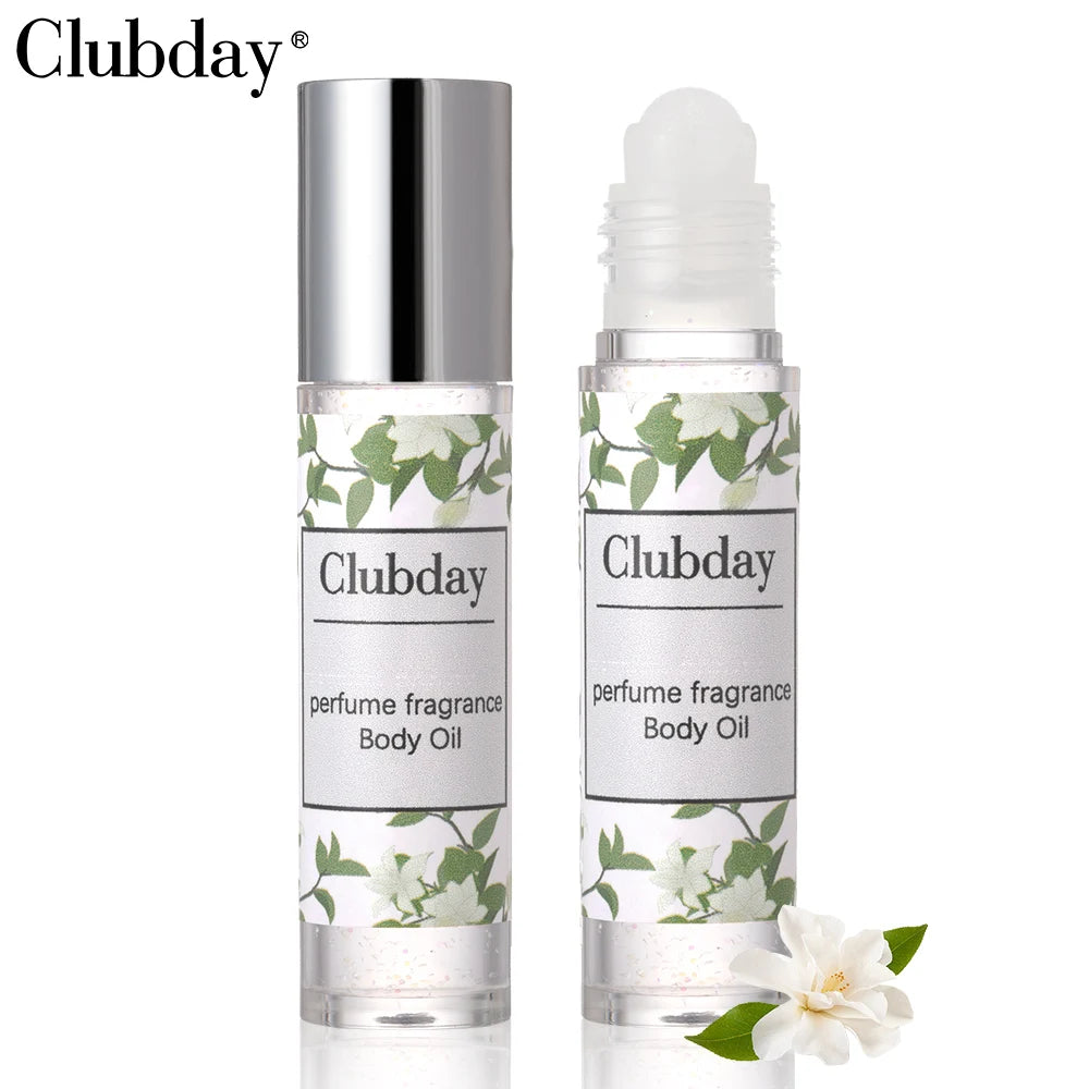 Oil Roll-On  Fragrance Sandalwood Jasmine Tulips Daisy Rose Osmanthus Flowers for Women 6.7ml